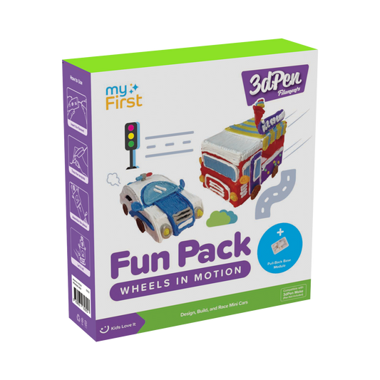 خيوط myFirst Fun Pack لقلم الطباعة ثلاثي الأبعاد 3dPen Make